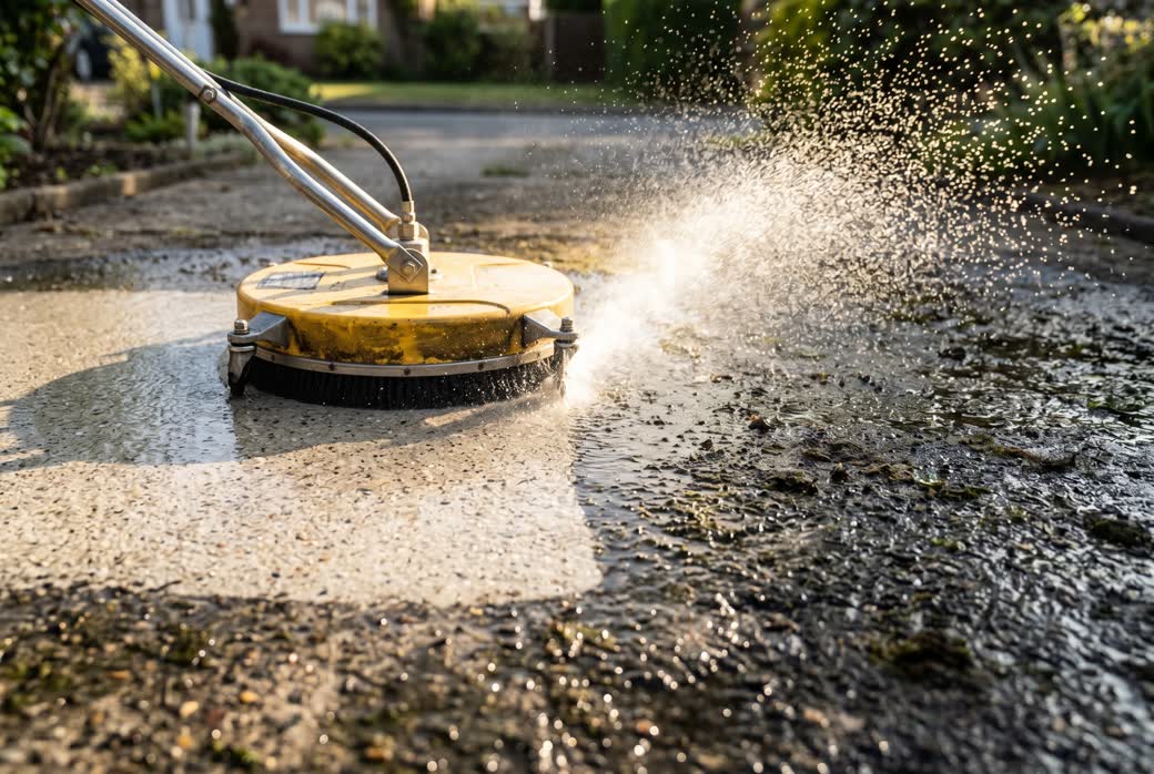 Driveway and concrete cleaning Northern Colorado